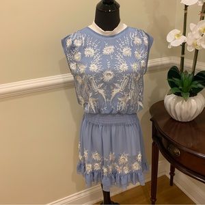 Free People silk dress - size XS
